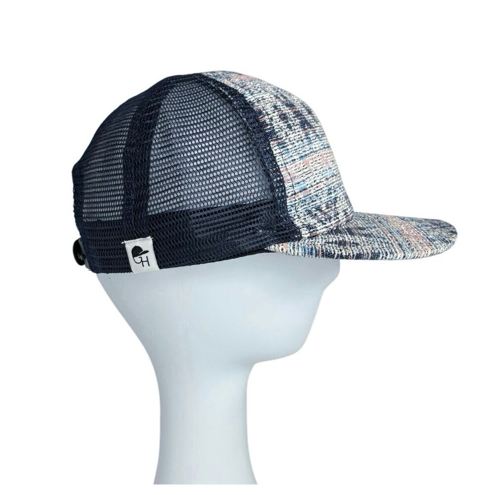 George Hats Blue Serape Trucker Hat Panel Cap KIDS YOUTH 3-5 YO 50+ UPF Dadlike - Picture 5 of 11